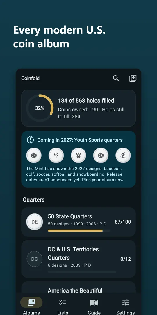 Coinfold screenshot 1