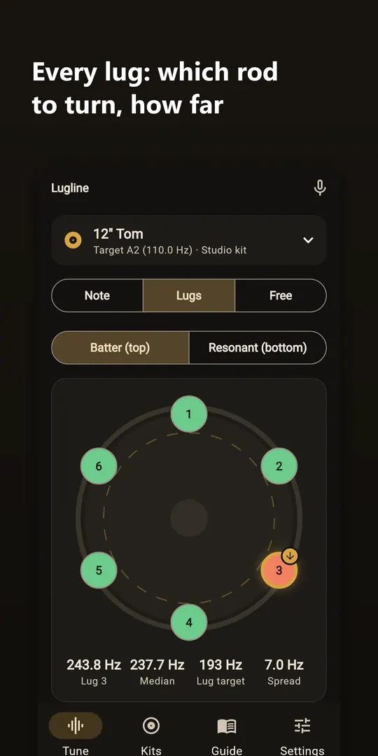 Lugline screenshot 2