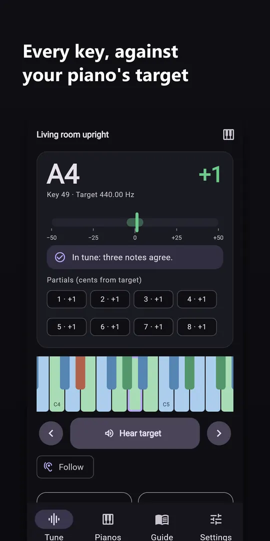 Pianowise screenshot 1