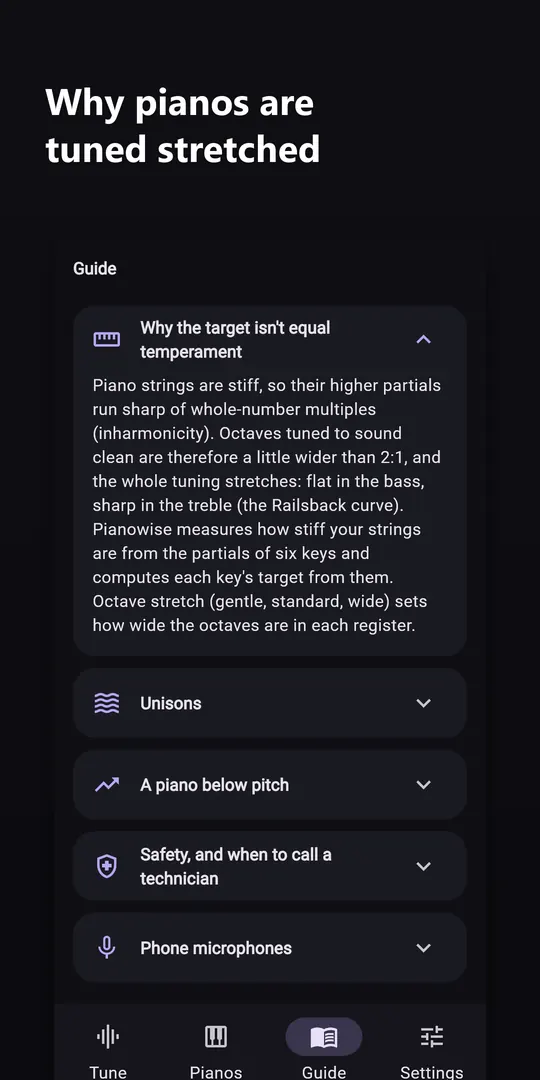 Pianowise screenshot 7