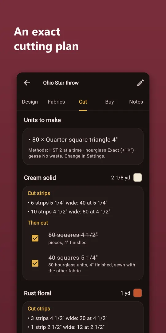 Quiltsmith screenshot 3