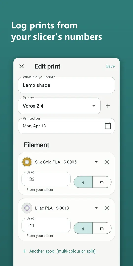Spoolwise screenshot 4